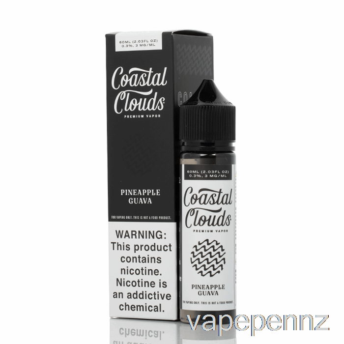 Pineapple Guava - Coastal Clouds Co. - 60mL 0mg VAPE NZ